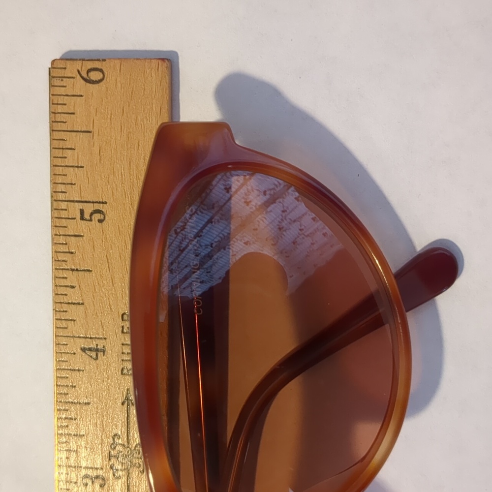 Vintage Women's Brown Tortoise Shell Serengeti Drivers Sun Glasses - Picture 12 of 14